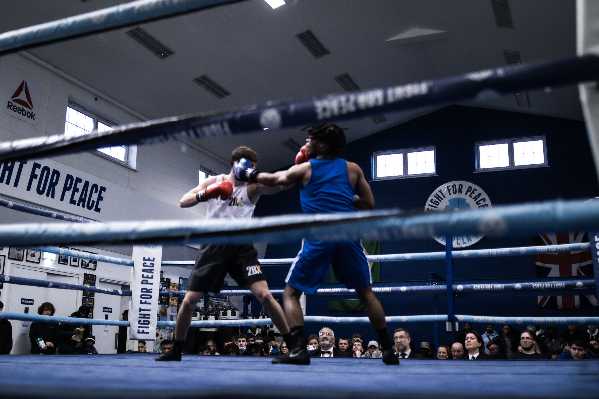 Boxing match fight for peace for Newham Heritage Month