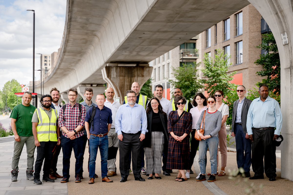 Royal Docks Corridor project teams and key stakeholder group photo