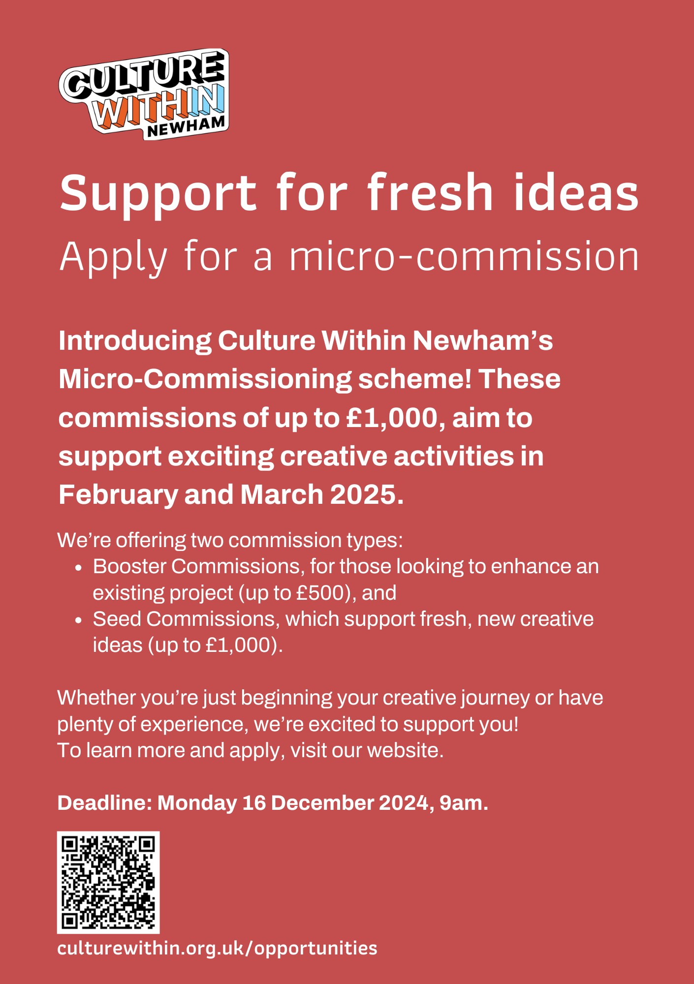 Micro commisioning scheme