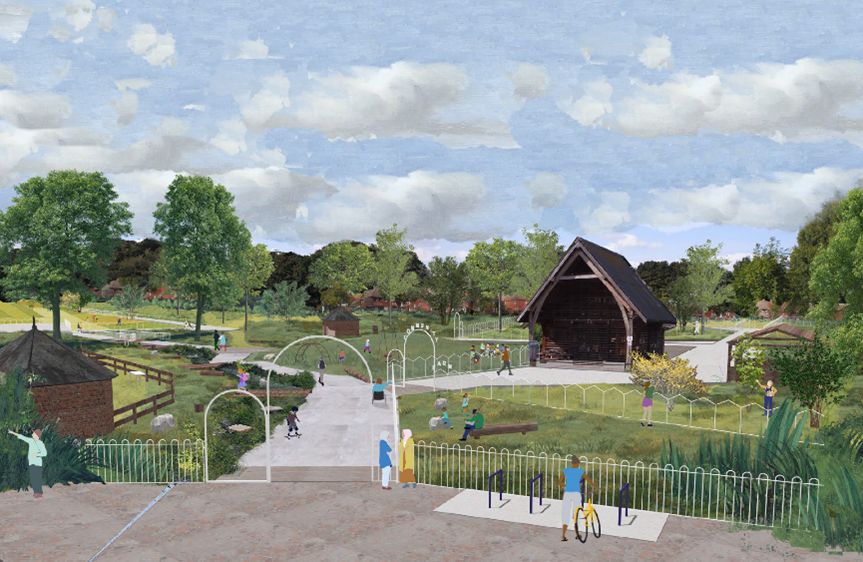 Newham city farm graphic