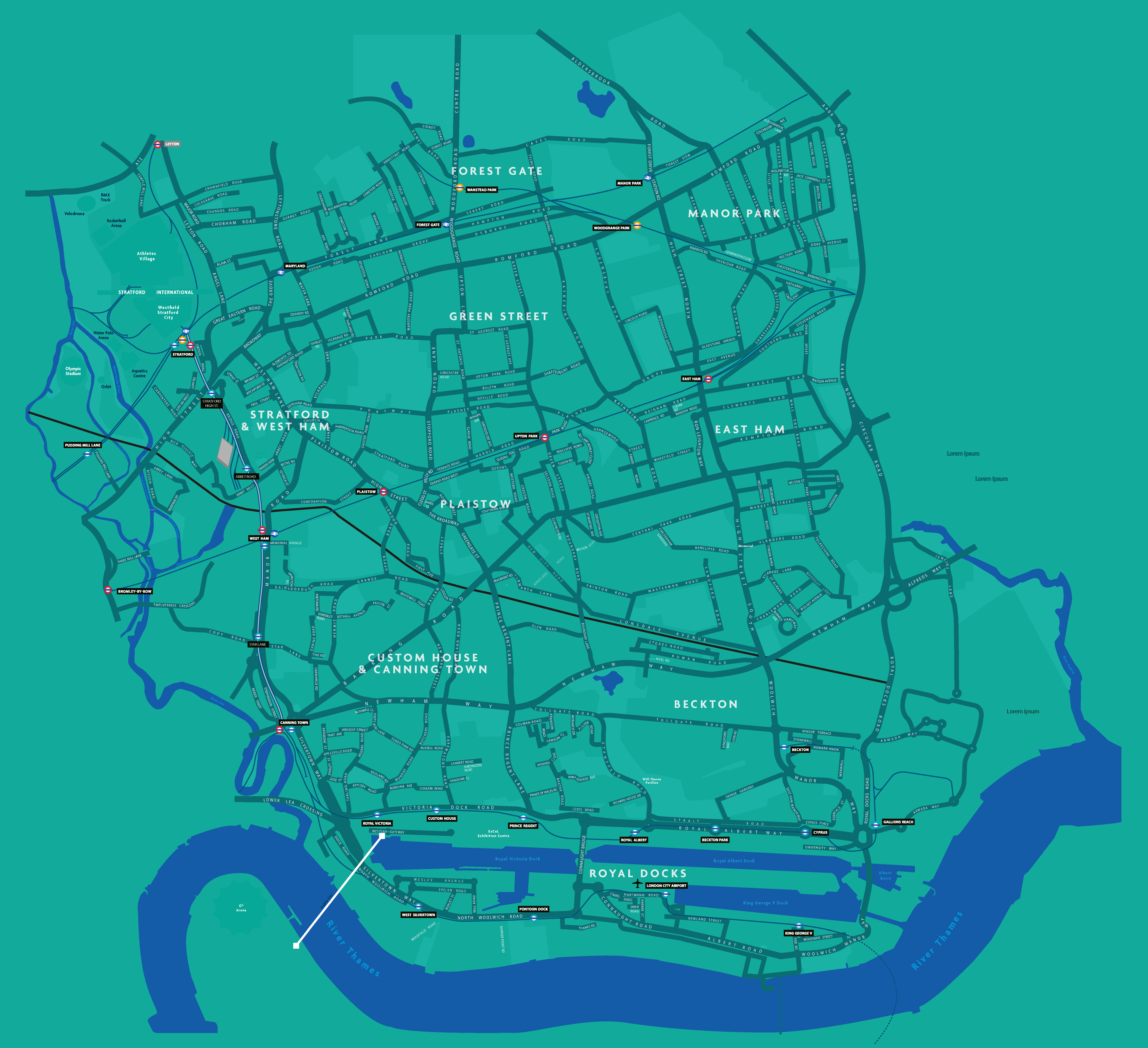 Newham Eid Map 2025